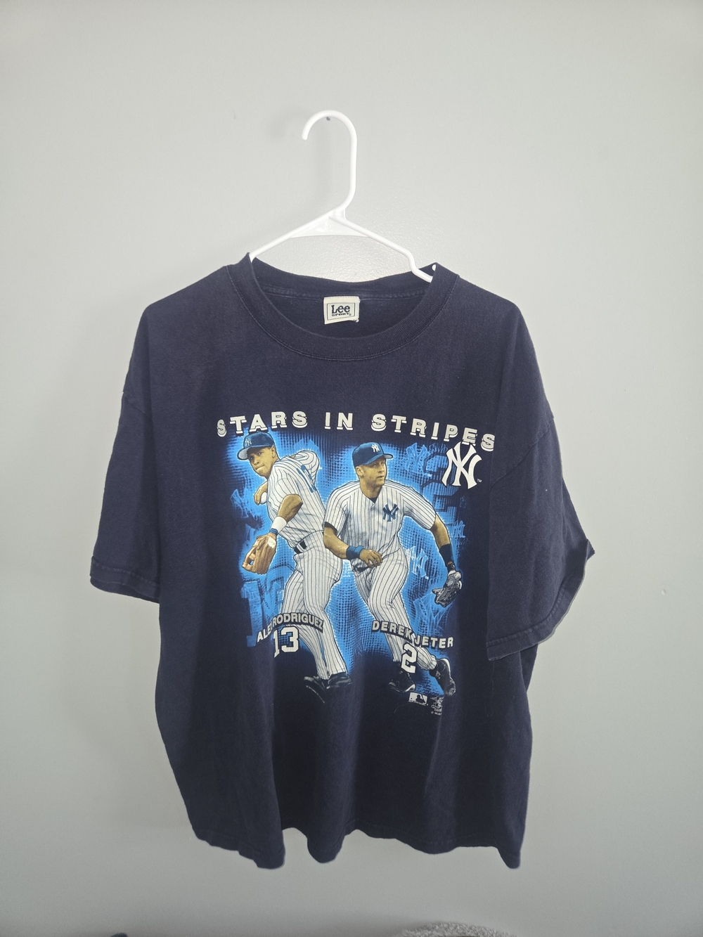Unisex XL "Stars in Stripes" New York Yankees Navy Graphic Tee